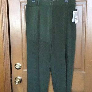 JM Collection Faux Suede Pants